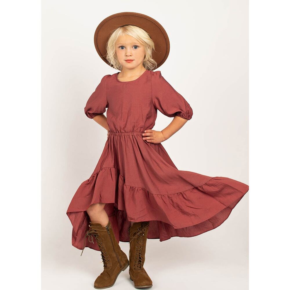 Joyfolie Mia Joy Gabriella Dress in Mesa Rose Girl’s Size 3
